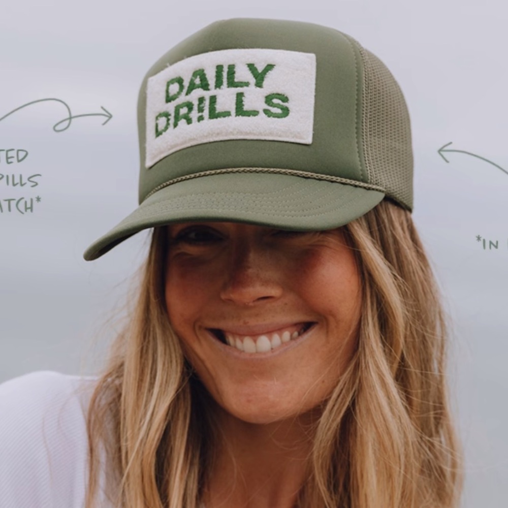 Daily Drills Olive Green Cap